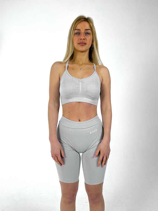 Light Grey Seamless Shorts